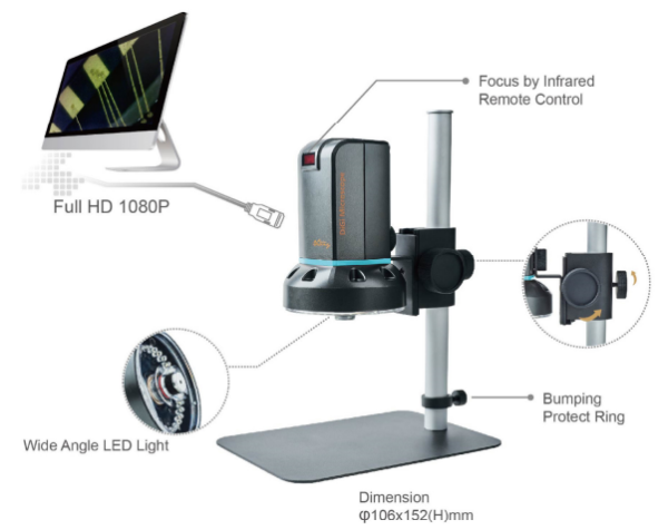 Digi Microscope Vitiny Remote Control UM20 DIGI Microscope - Sumitron