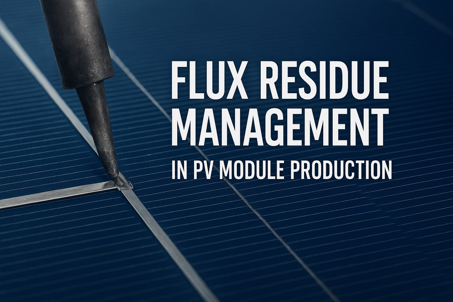 flux residue management